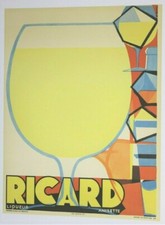 AFFICHE PASTIS RICARD CASANIS