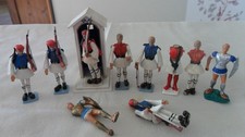 LOT PETITS SOLDATS PLASTIQUE GRECS EVZONES AHONA AOHNA GUERITE TEL PAL EN L'ETAT
