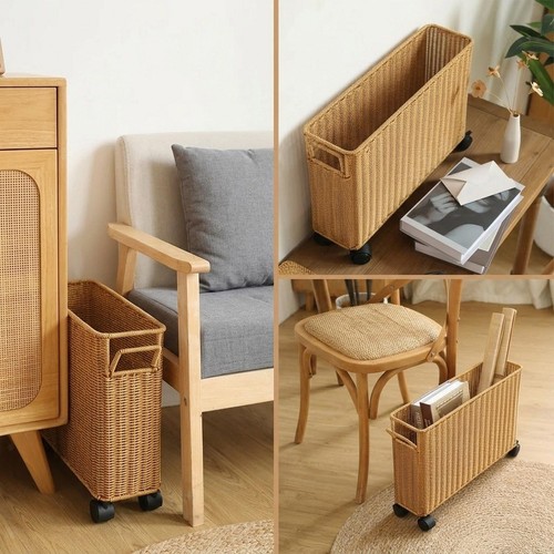 Panier rangement tressé