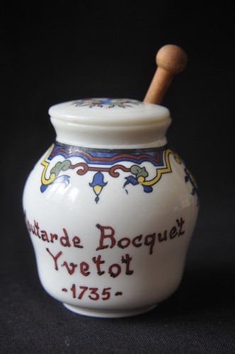 Pot moutarde avec couvercle - à,