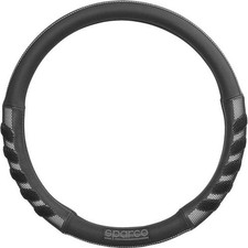 Couvre-volant grip noir / gris