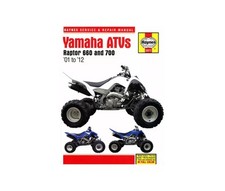 YAMAHA YFM 660 / 700 RAPTOR - 01/12 - REVUE TECHNIQUE ANGLAIS HAYNES / 2977