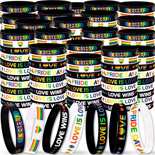 200pcs pride gay bracelets - pride,