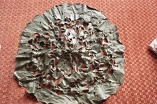 MILITARIA  / PROTEGE CASQUE FILET DE CAMOUFLAGE    " SALADE   "