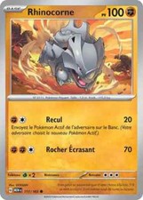Carte Pokémon Rhinocorne