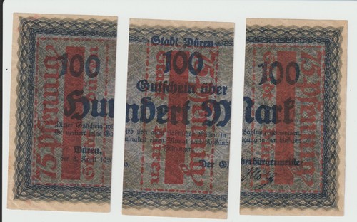 Billet necessité allemand - billet, de