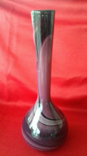 Vase maure vieil signé - vm, en