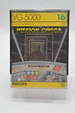 Jeu Game console Philips VG5000 Mission OMEGA Cassette programme 16 Jeu Rare
