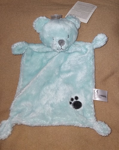 Doudou nicotoy ours vert eau - doudou,