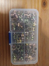 Collier de Serrage Durite 5 Tailles 75 Pièces 