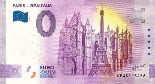 Billet souvenir 2026 france - souvenir,
