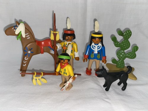 Playmobil famille indienne - famille,