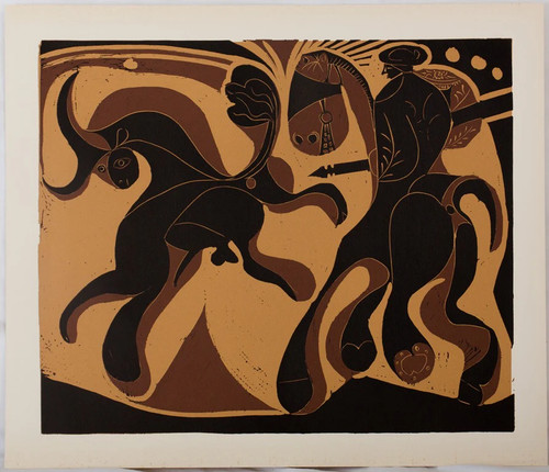 Pablo picasso picador face - :,