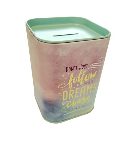 Tirelire fer blanc pour - fer-blanc,