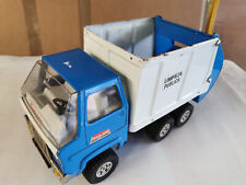 RICO ESPAGNE VINTAGE GROS CAMION POUBELLE SANSON JUNIOR BEL ÉTAT EN TÔLE  +++
