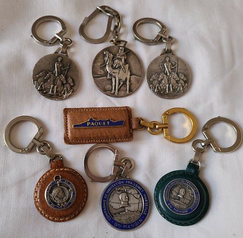 Lot porte clés - 7,