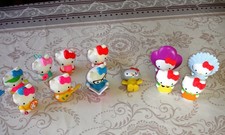 Lot de  12 figurines Hello Kitty -  San Rio - Collection Mac Do