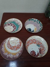 4 ASSIETTE GENEVIEVE LETHU