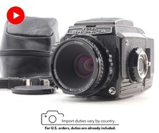 Appareil photo argentique noir