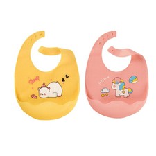 Bébé Bavoir Silicone Souple2