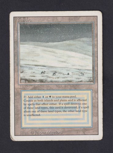 Magic mtg tundra revised - -,
