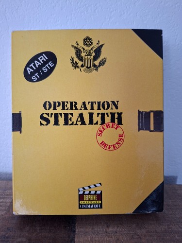 Operation stealth atari st - atari,
