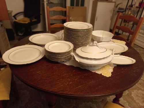 Service table porcelaine - service, en