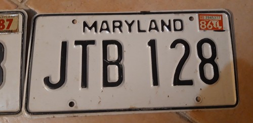Plaque immatriculation - plaque,