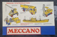 MECCANO ANCIEN MANUEL