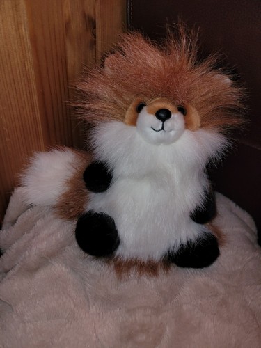 Peluche renard roux - f1/,