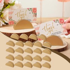 24 porte-cartes de table en