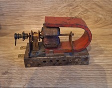 ANCIEN MOTEUR ELECTRIQUE JOUET MECCANO ? BOBINE A IDENTIFIER