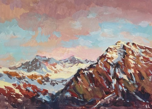 Original mountain landscape - mountain,
