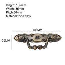 Porte armoire poignée alliage