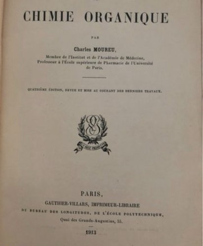 Livre ancien chimie - livre, de