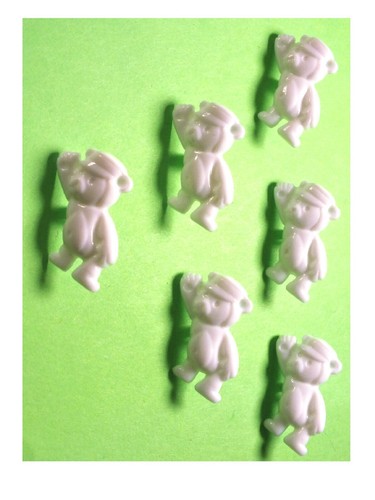 Lot boutons acryliques - lot,