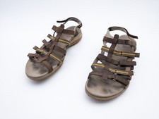 ECCO Sandale Femmes Chaussure Basse D'Été à Lanières Taille 42 Eu Art 22277-50