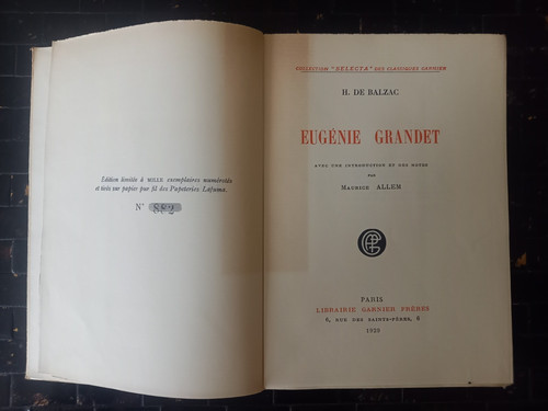 Balzac eugénie grandet 1929 - eugénie,