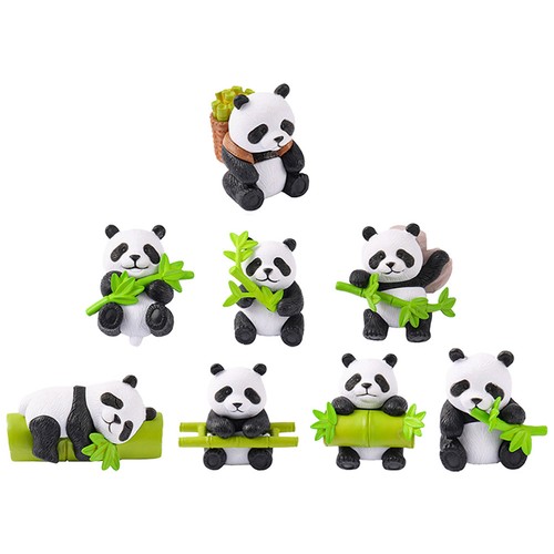 Pcs statue panda en - 8,