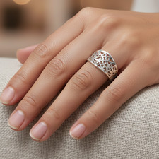 Bague argent 925 filigrane