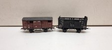 VB Lot De 2  Wagons Couvert Et Coke  Échelle HO
