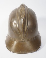 Ancien Casque De Pompier En