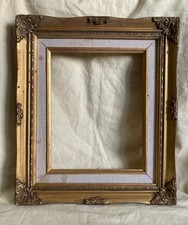 Antiquités, Brocante, Cadre magnifiques d'or en bois, Encadrements.