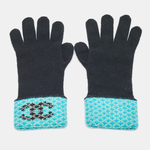 Gants chanel cachemire noir - chanel,