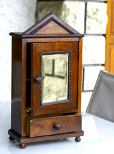 ANCIENNE   ARMOIRE A GLACE - JOUET  DE POUPEE  DEBUT  1900