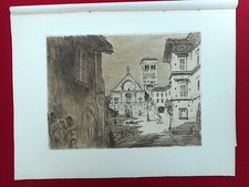  Gravure  originale illustré