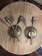 Paire Lampe Applique Vintage Mategot