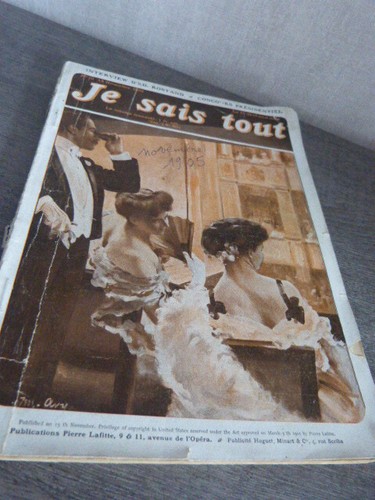 Sais tout novembre 1905 - je,