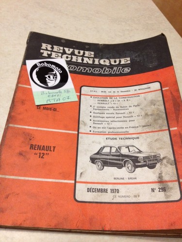 Revue technique automobile - revue,