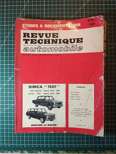 Revue technique automobile - revue,